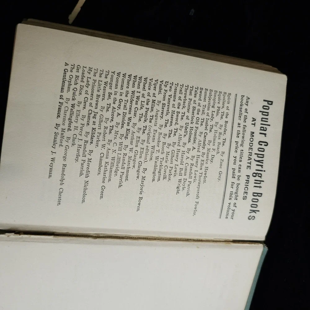 At the Mercy of Tiberius Hard Cover Book 1887 Antiquarian Antique Novel Augusta